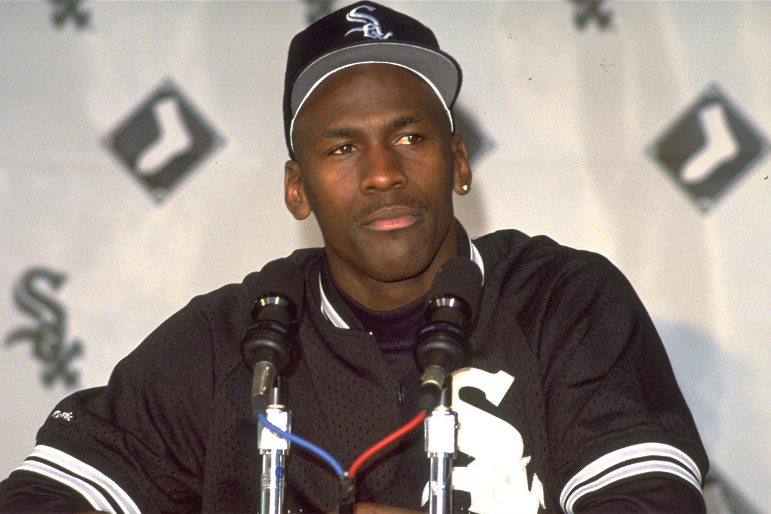 Michael Jordan during his White Sox days