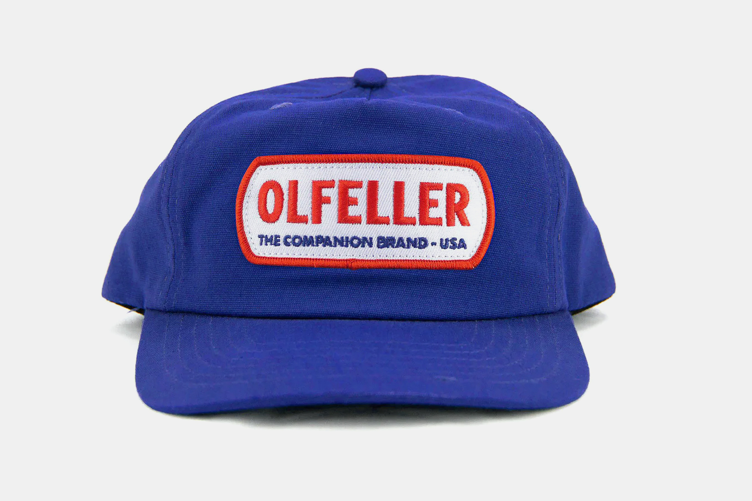 Olfeller Clark Tres Five Panel Cap in blue