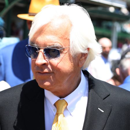 Horse trainer Bob Baffert