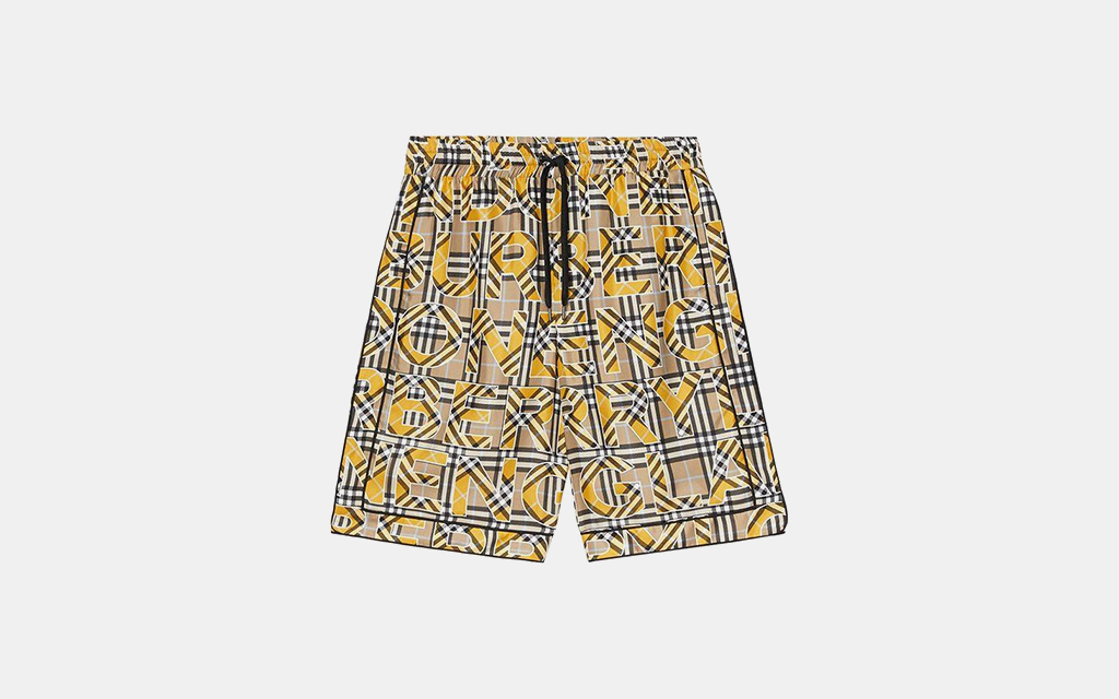 Burberry Logo Print Jordan Shorts