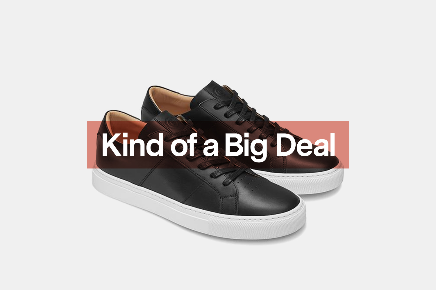 Snag yourself some handsome leather kicks 20% off.