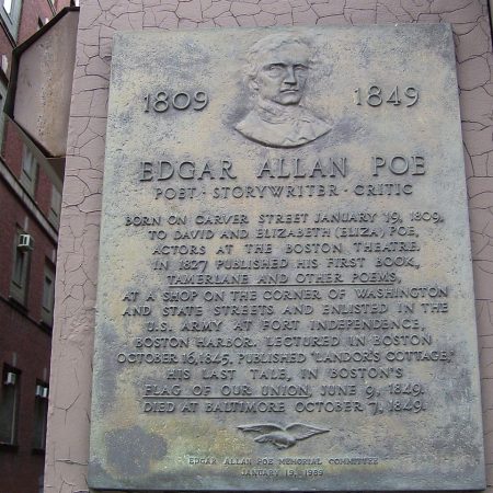 Poe plaque