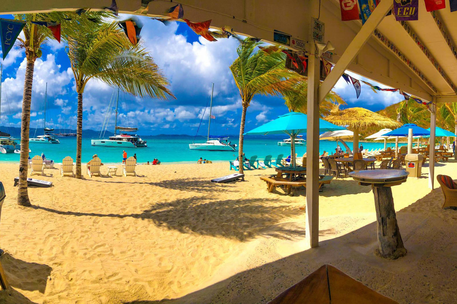 soggy dollar bar in the british virgin islands