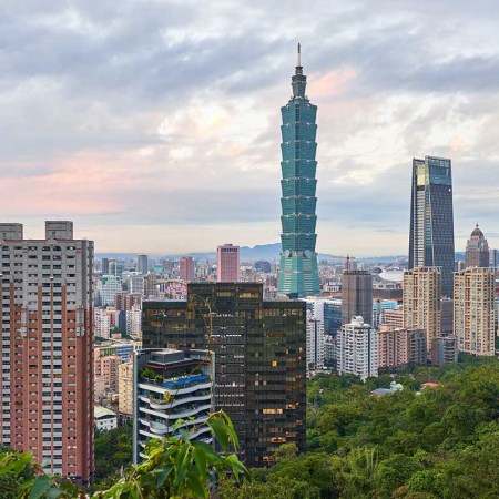 A shot of Taipei City in Taiwan, the best place to live for expats according to a new survey