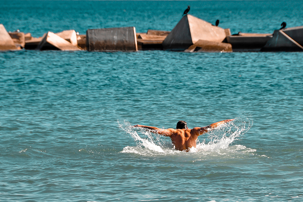 ocean swimming