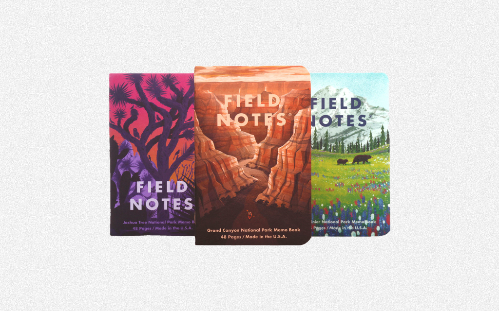 Field Notes National Parks Set