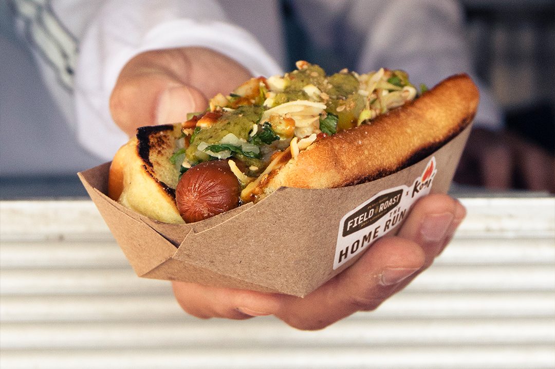 Try the plant-based Field Roast Kogi Dog