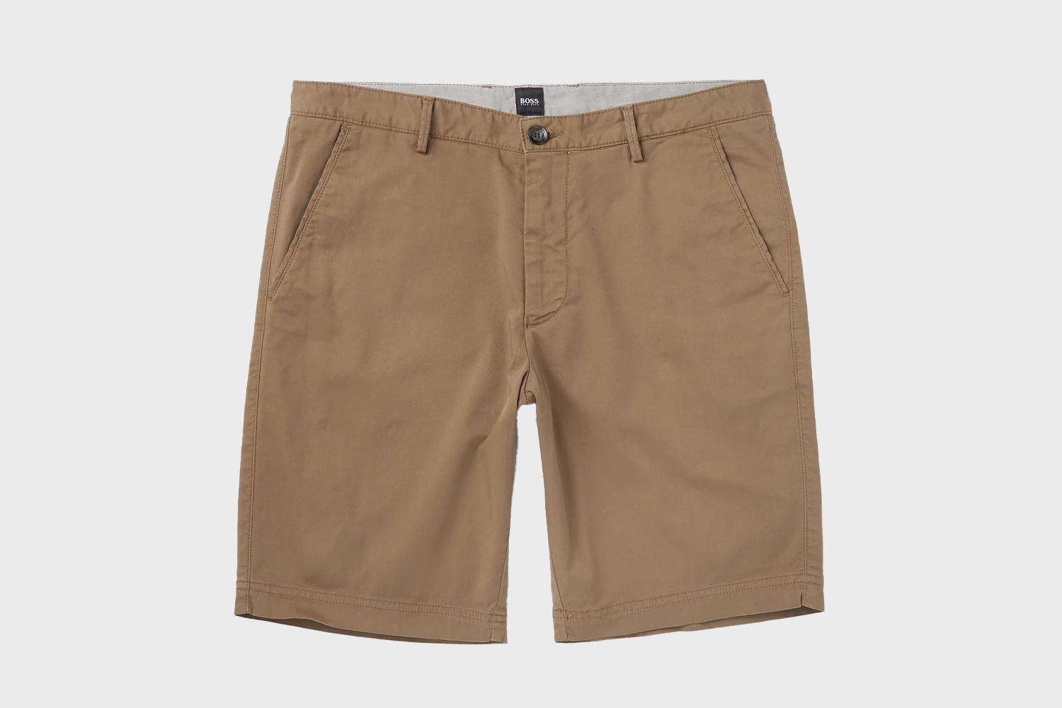 Hugo Boss Stretch-Cotton Twill Shorts  