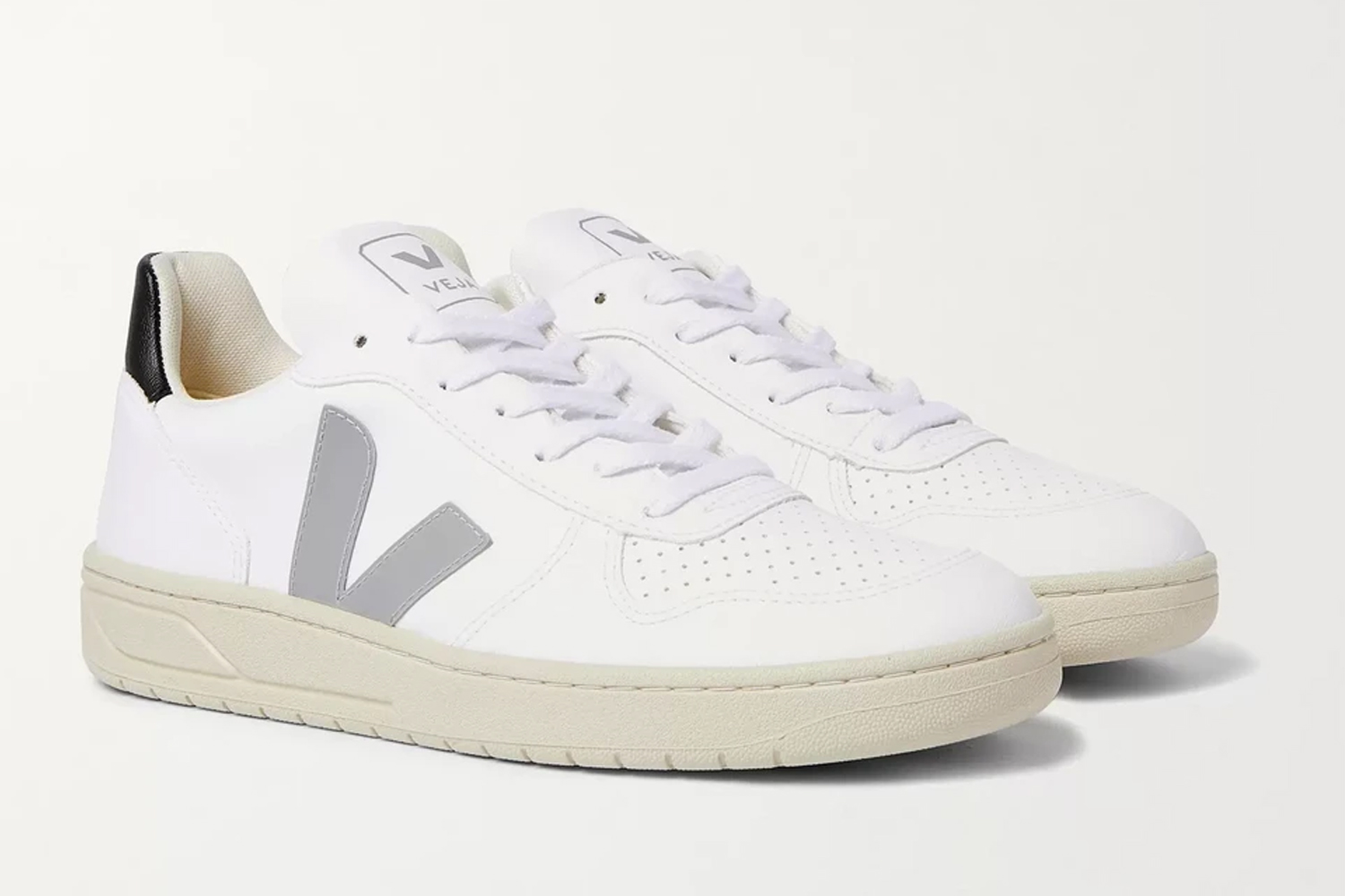 Veja V-10 CWL Faux Leather Sneakers