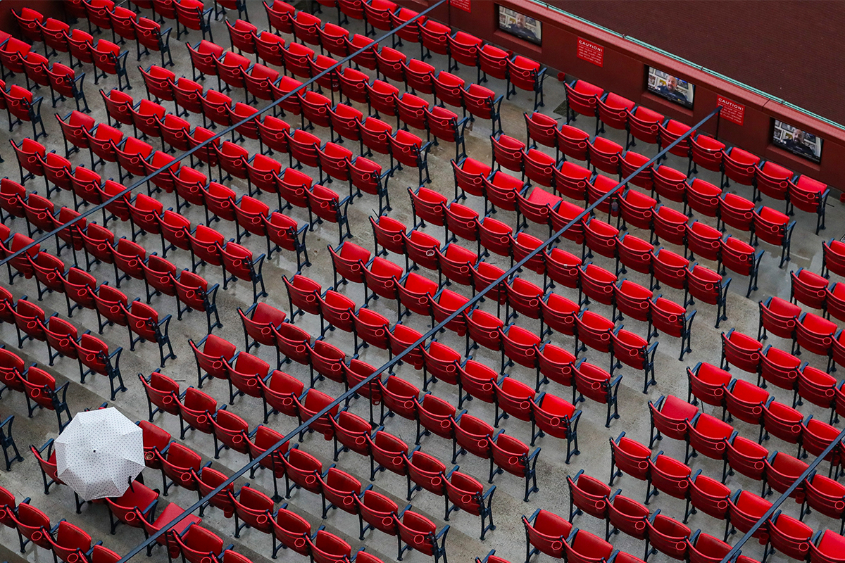 baseball game alone