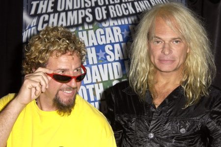 Sammy Hagar and David Lee Roth