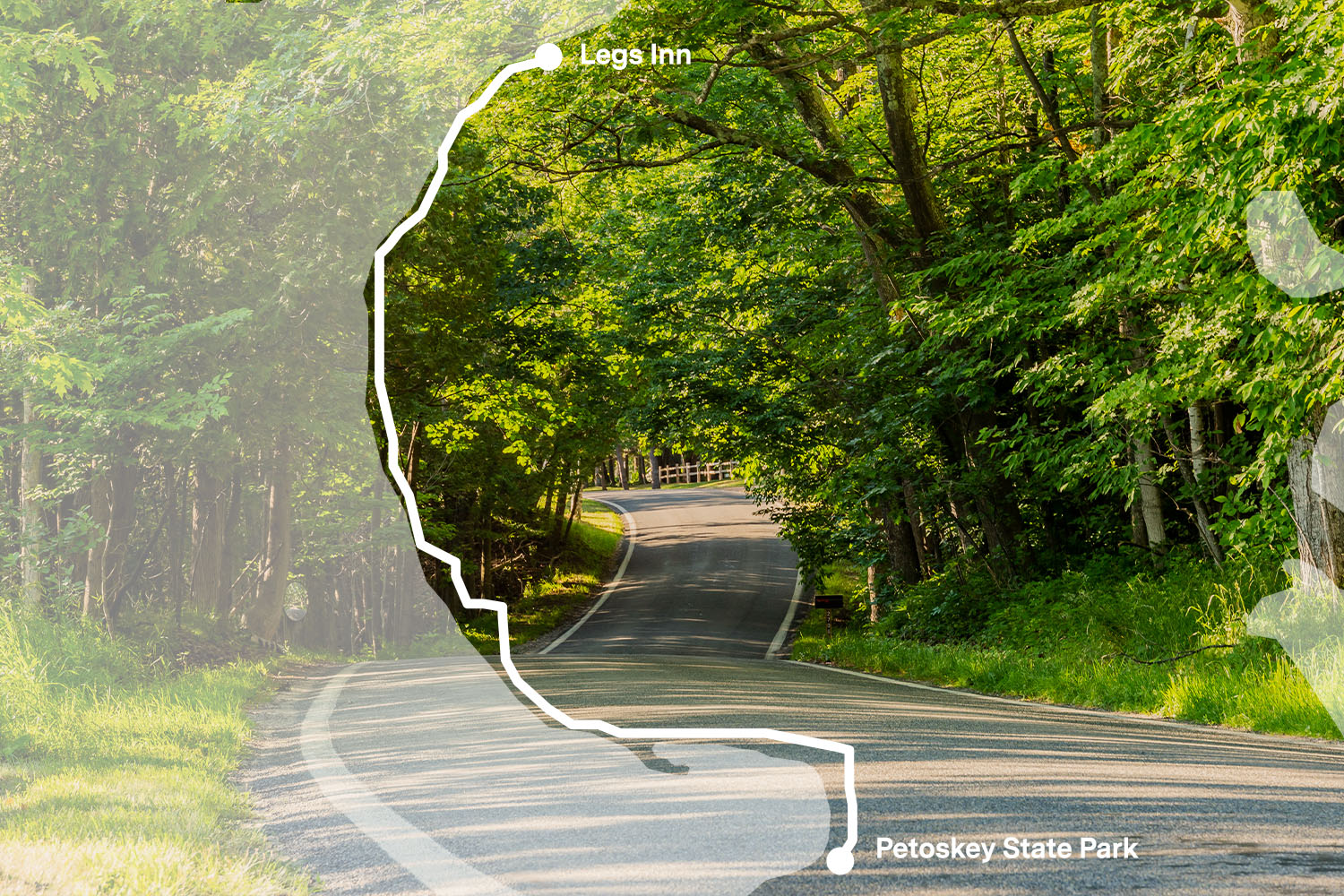 The Best Scenic Drive in the Midwest is MI 119, The Tunnel of Trees