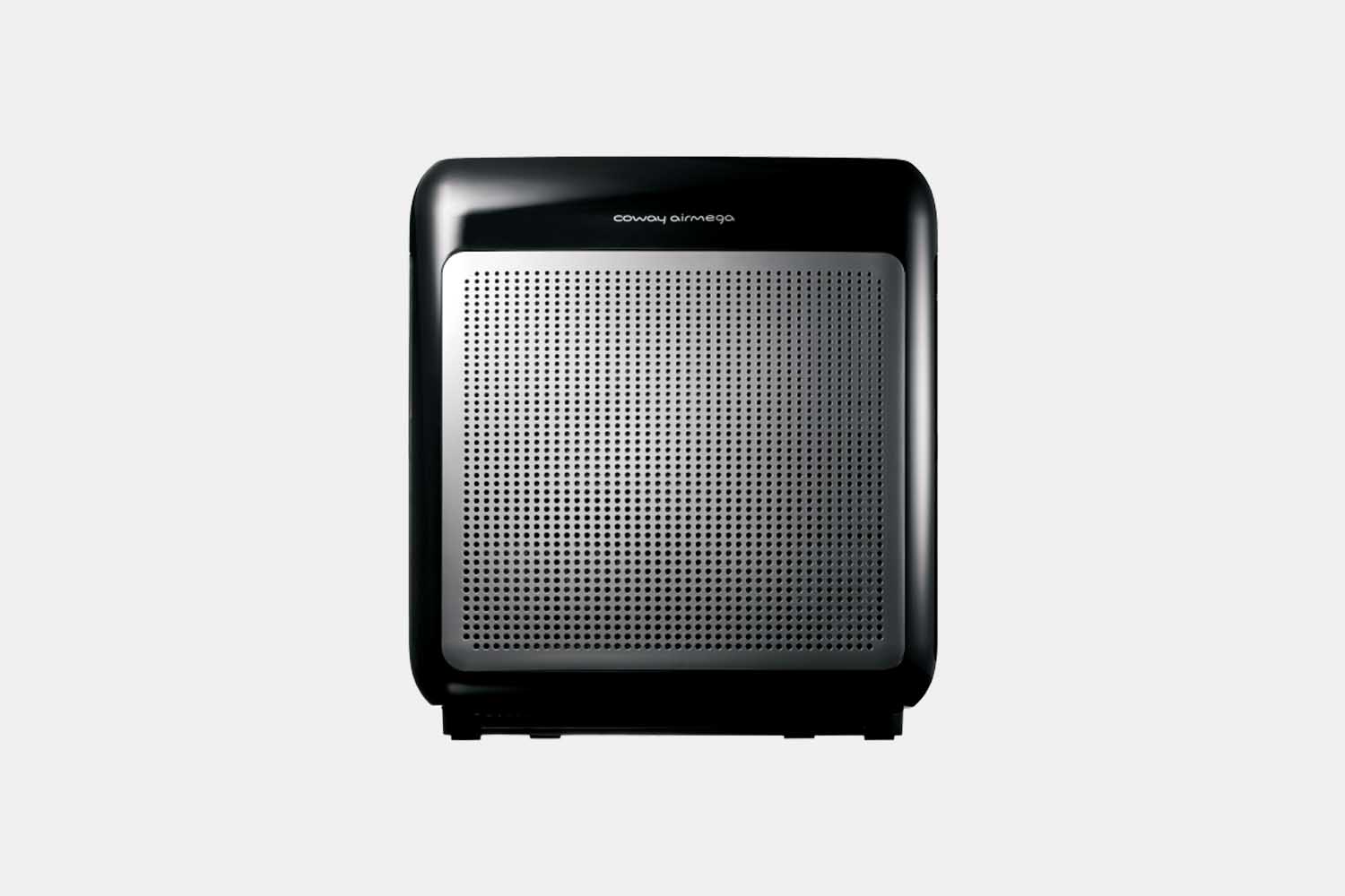 Coway Airmega 200M Air Purifier in black. The home air purifier is on sale at Walmart.