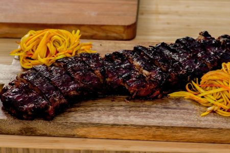 Dale Talde's Char Sui BBQ Ribs.