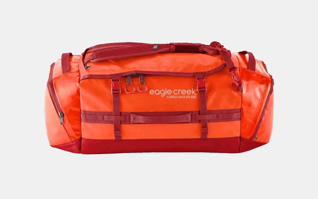 Eagle Creek Cargo Hauler Duffel in bright red