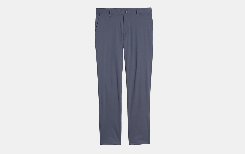 Rhone Commuter Slim Fit Pants in Iron