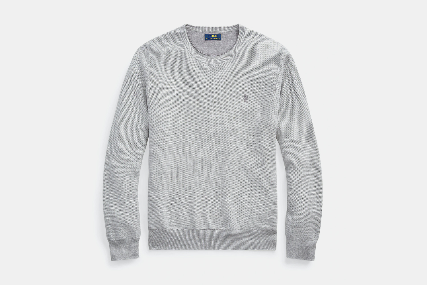 Polo Ralph Lauren Cotton Crewneck in Grey