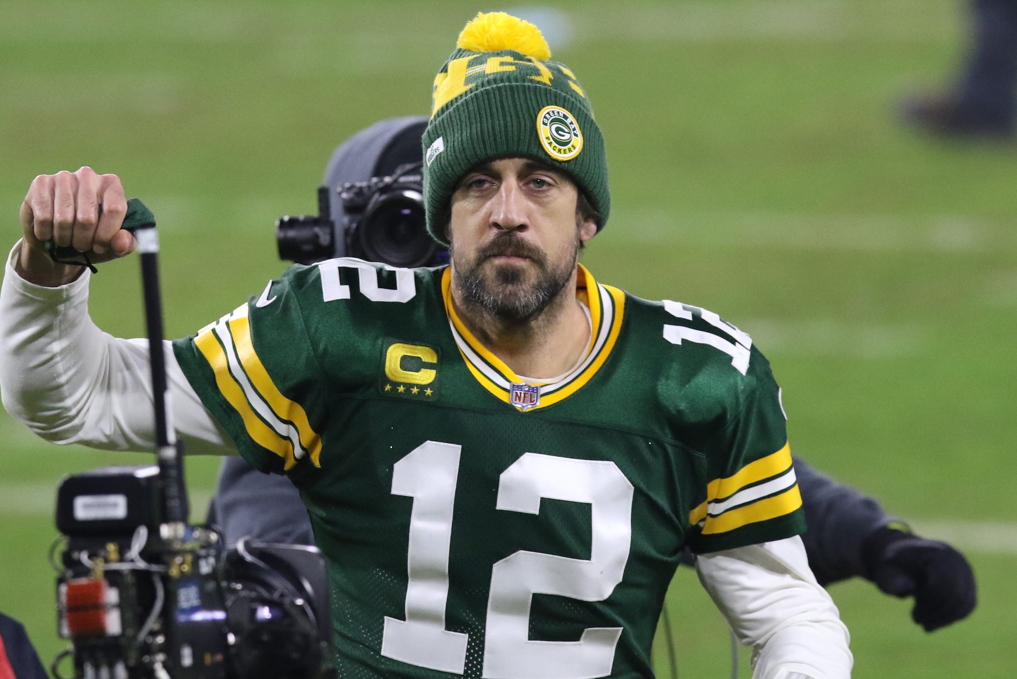 Packers quarterback Aaron Rodgers