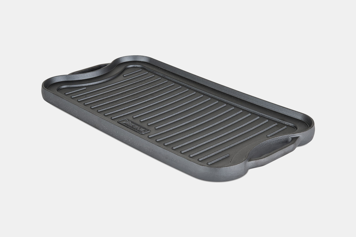 Viking Cast Iron Double Burner Reversible Griddle & Grill