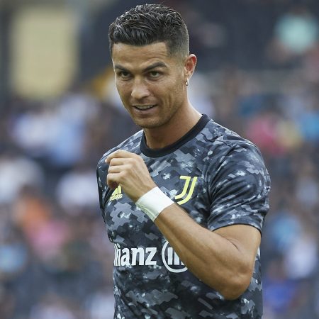 Cristiano Ronaldo, pictured here prior to a Serie A match, is Cristiano Ronaldo Leaving Juventus to Return to Manchester United