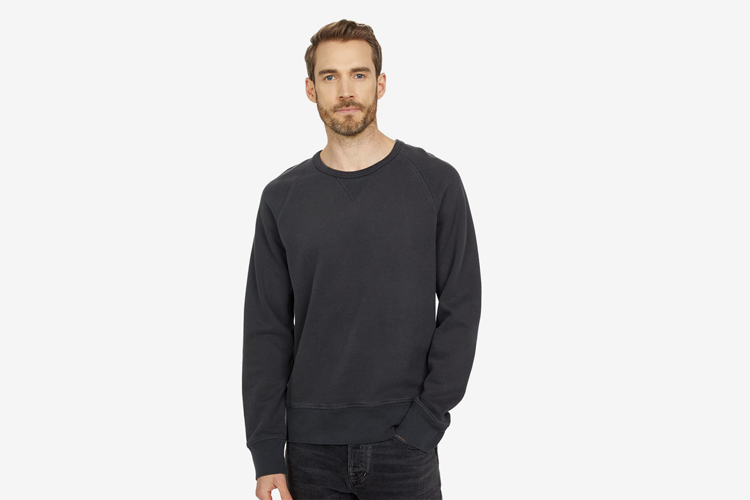 Madewell Garment-Dyed Crew Neck Sweatshirt