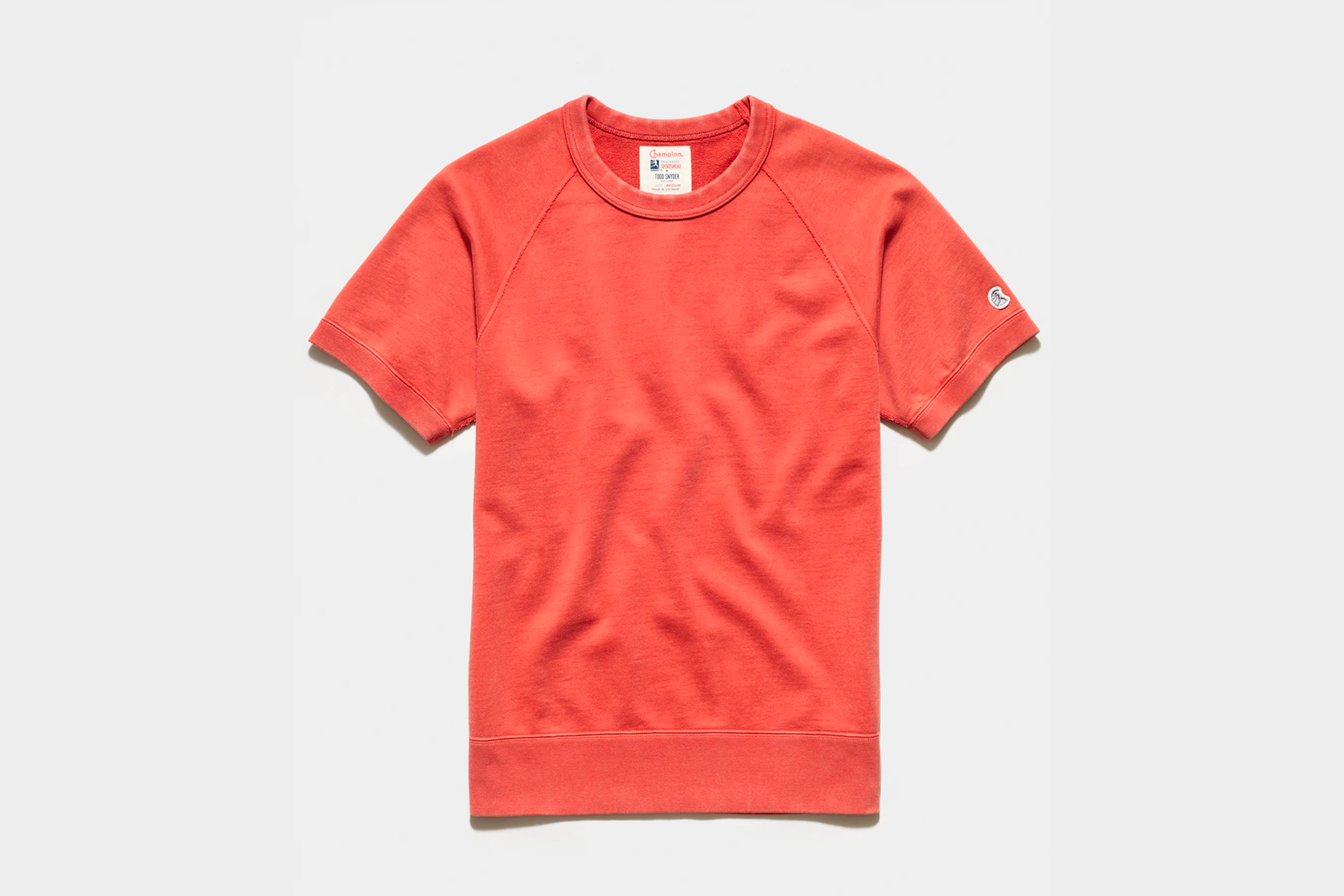 Todd Snyder x Champion Sun-faded Midweight Short Sleeve Sweatshirt