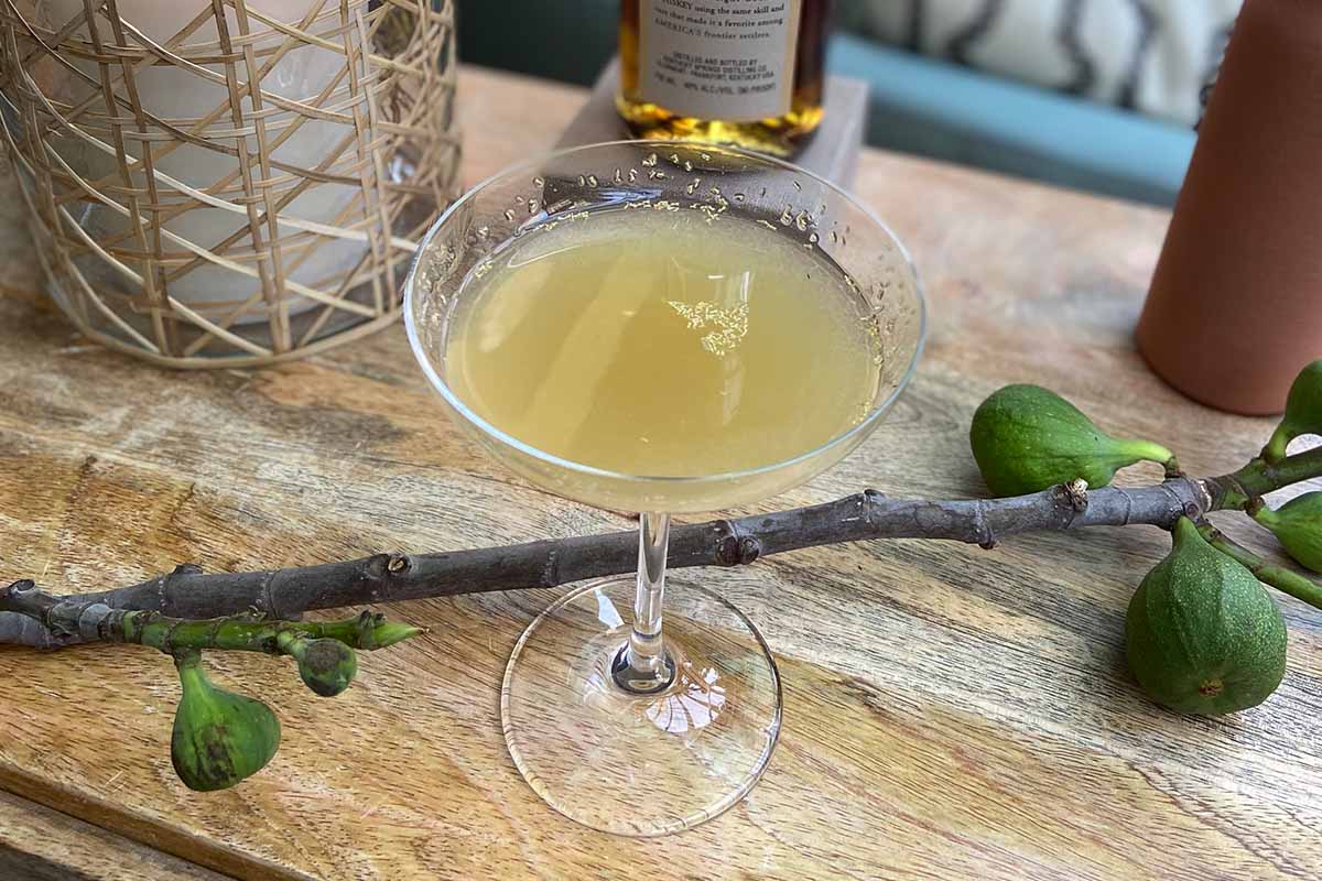 Chamomile Honey Whiskey Sour 