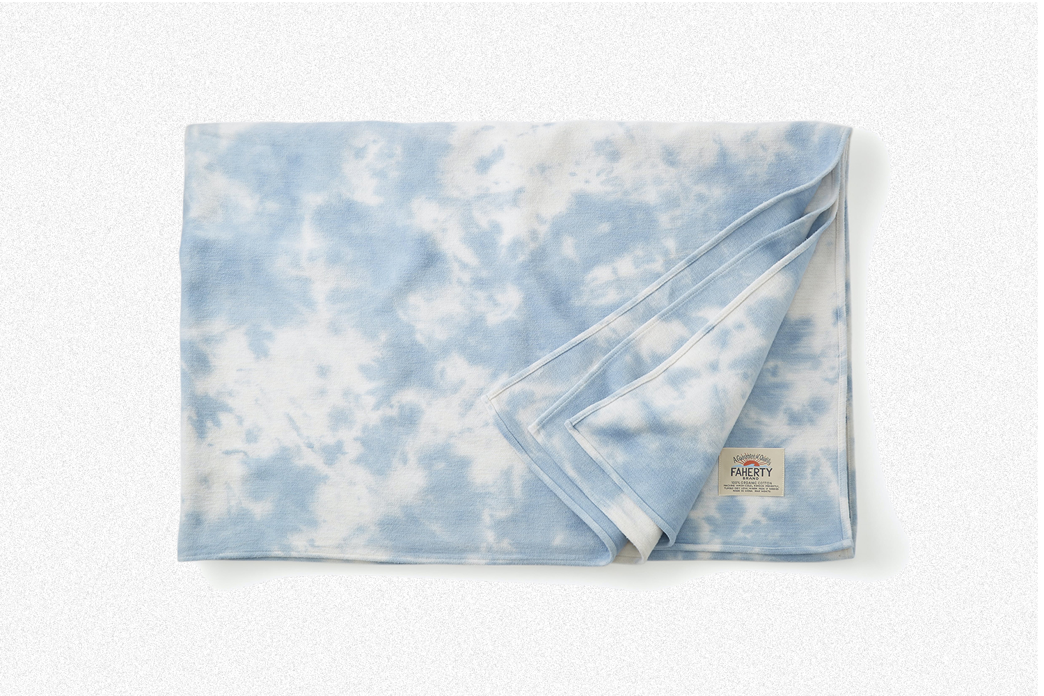 Faherty Tie-Dye Blanket