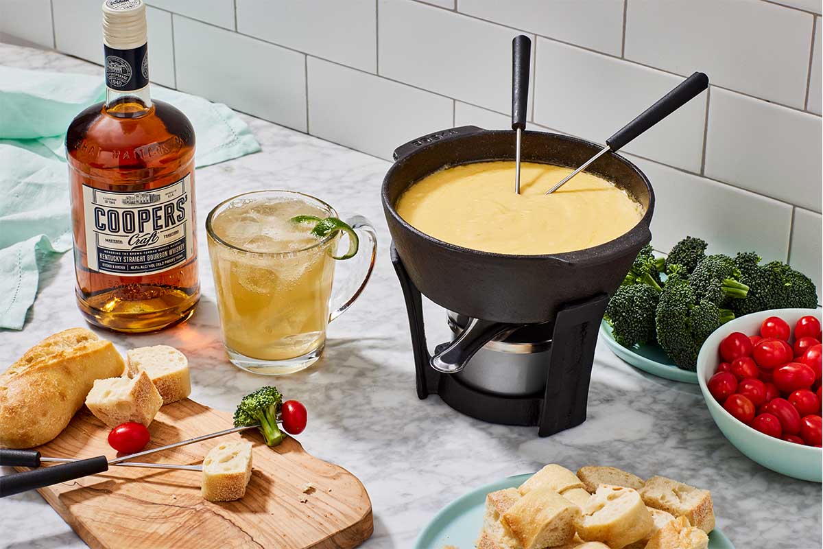 Di Bruno Bros. & Coopers’ Craft Bourbon Cheese Fondue