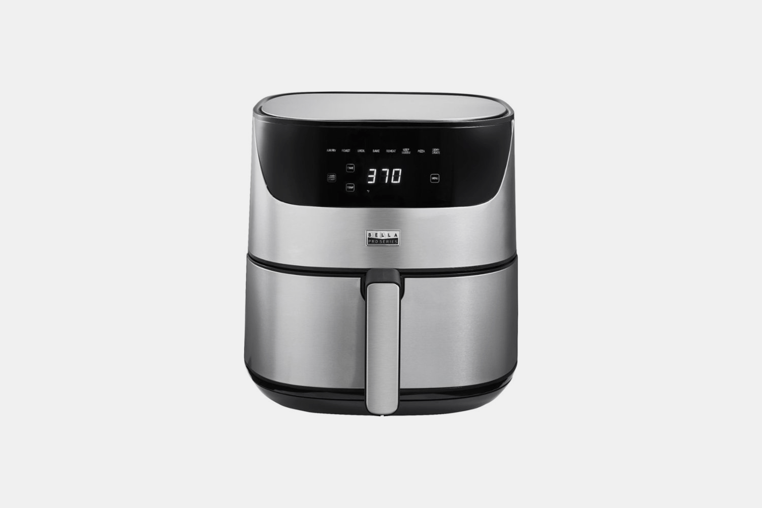 Bella Pro Series 6.3-qt. Touchscreen Air Fryer in Stainless Steel