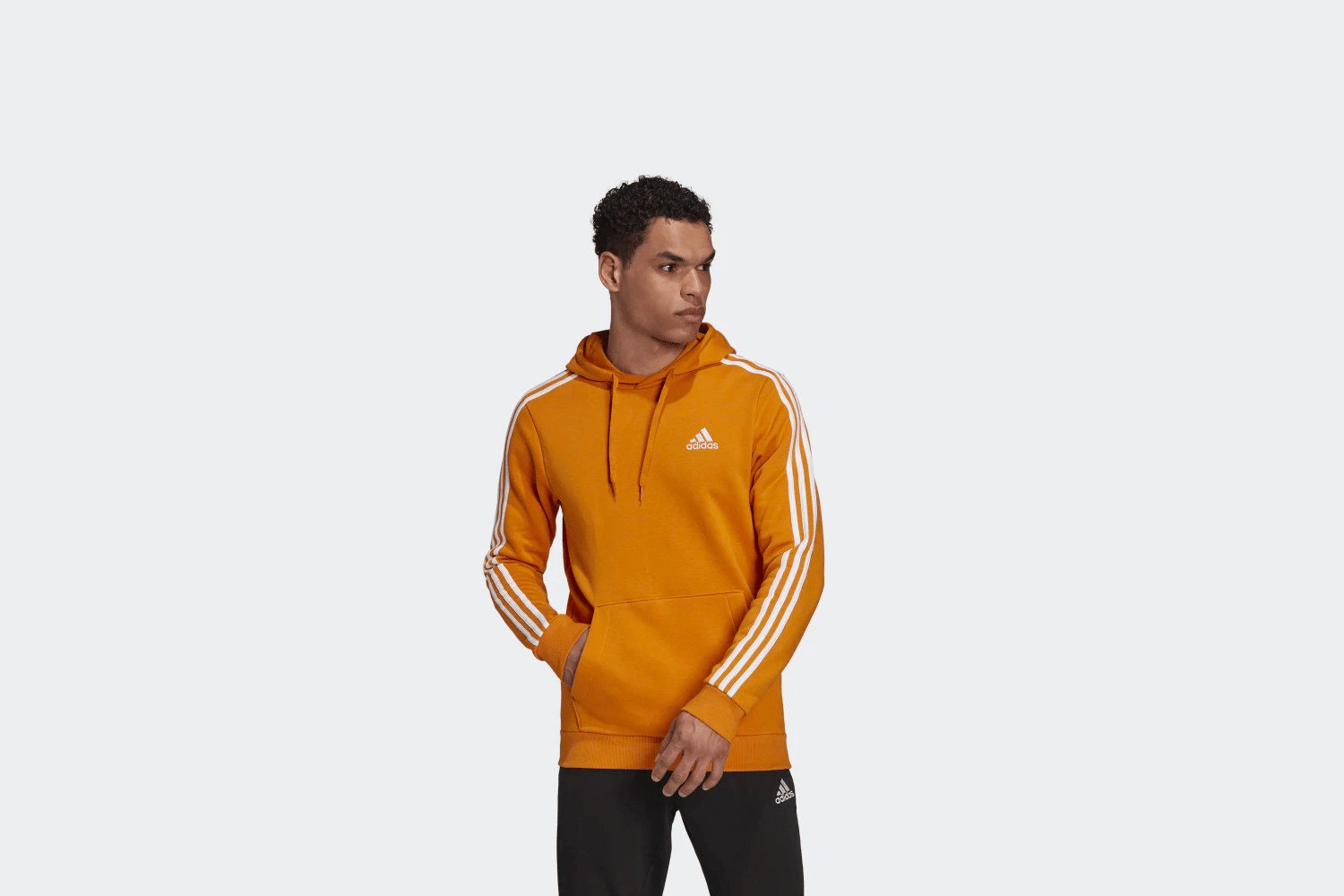 Essential Fleece 3-Stripes Hoodie