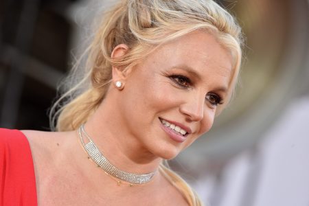 Britney Spears attends Sony Pictures' "Once Upon a Time ... in Hollywood" Los Angeles Premiere on July 22, 2019 in Hollywood, California.