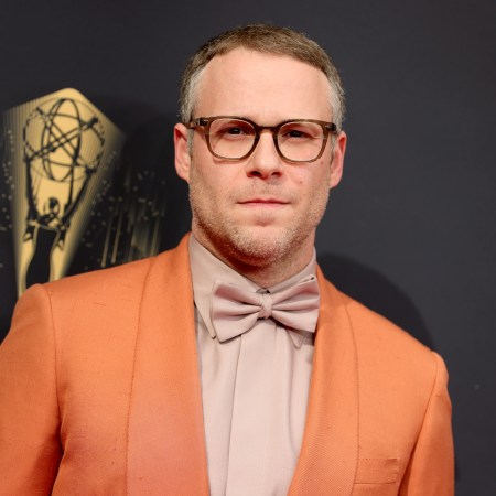 Seth Rogen attends the 73rd Primetime Emmy Awards on September 19, 2021 in Los Angeles. Producers of the show are pushing back against comments by the actor that the show set-up wasn't safe.