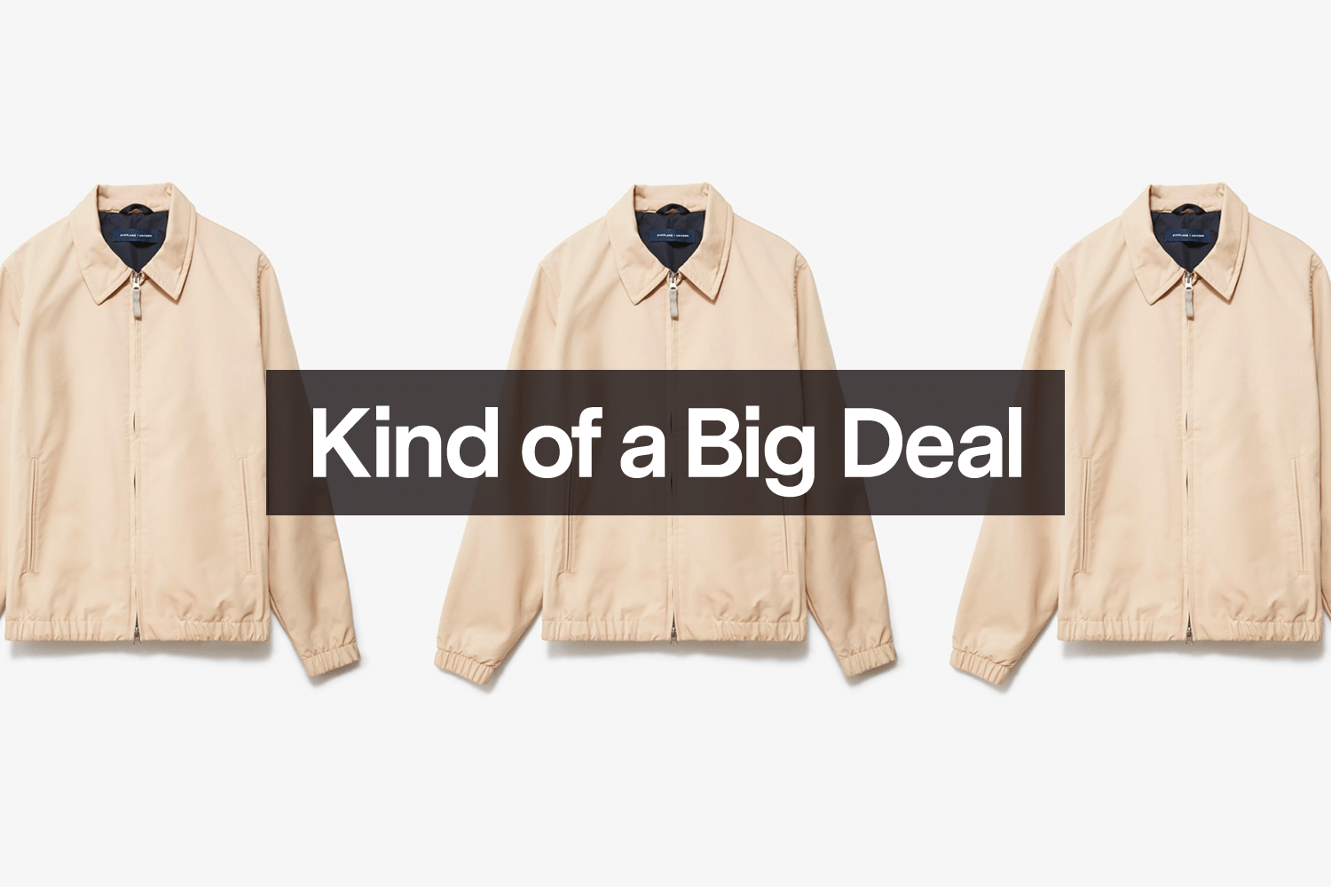 Everlane’s Bestselling Everyday Jacket Is 30% Off for a Limited Time