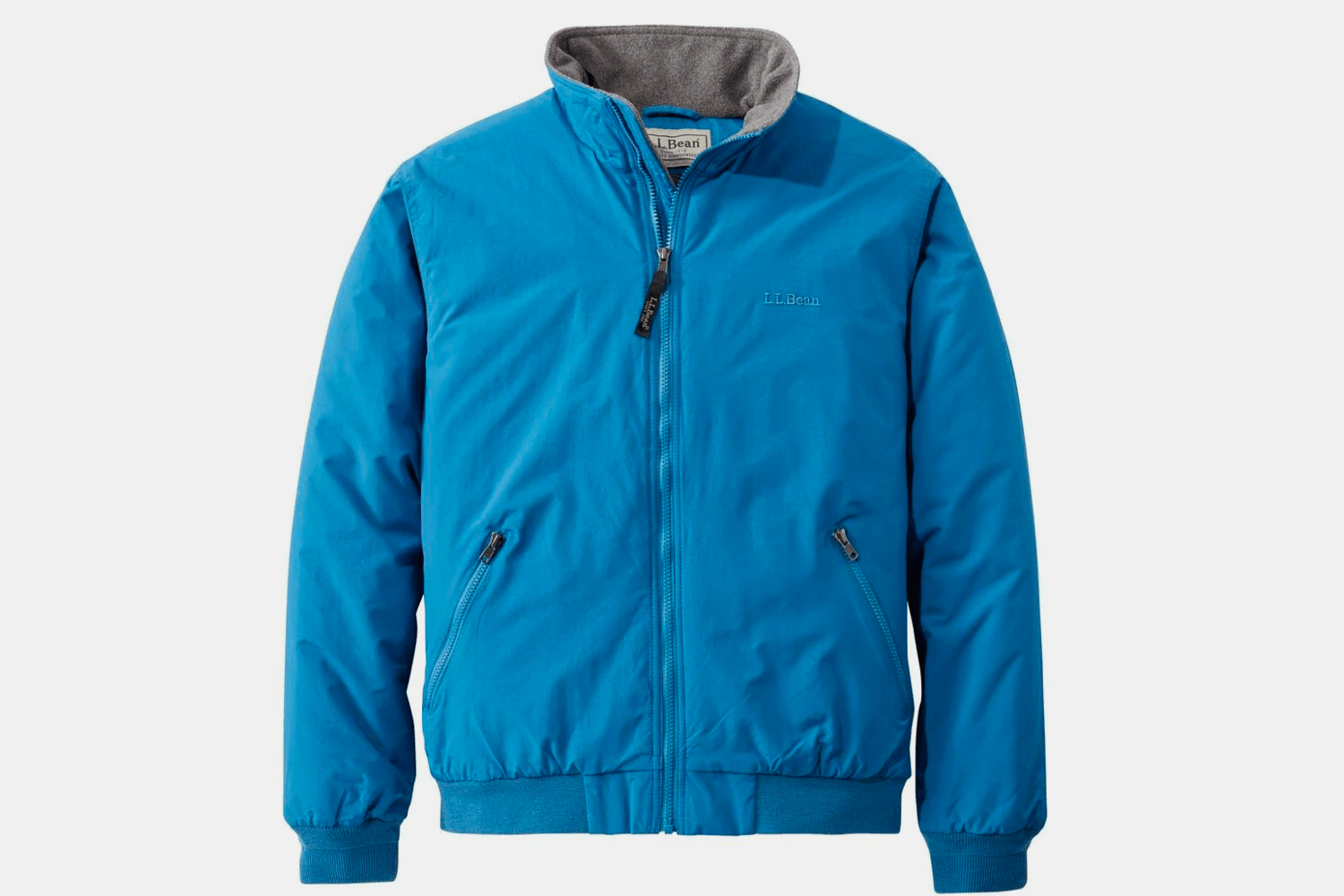 L.L. Bean Warm-Up Jacket, Fleece Lined Jacket