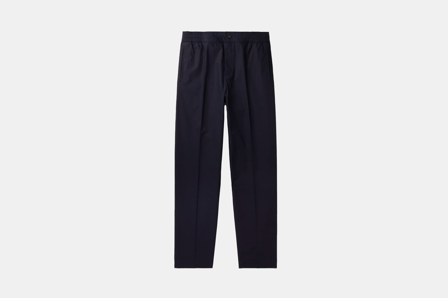 Relaxed Cotton Elasticated Trousers