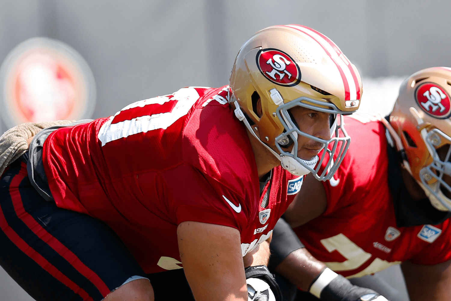 San Francisco 49ers 2021 helmet