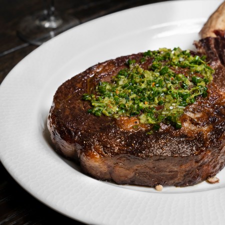 A steak at the newly reopened Succotash Prime