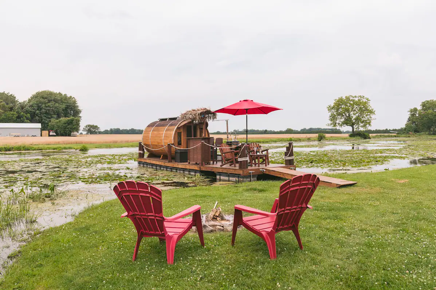 The Floating Wine Barrel