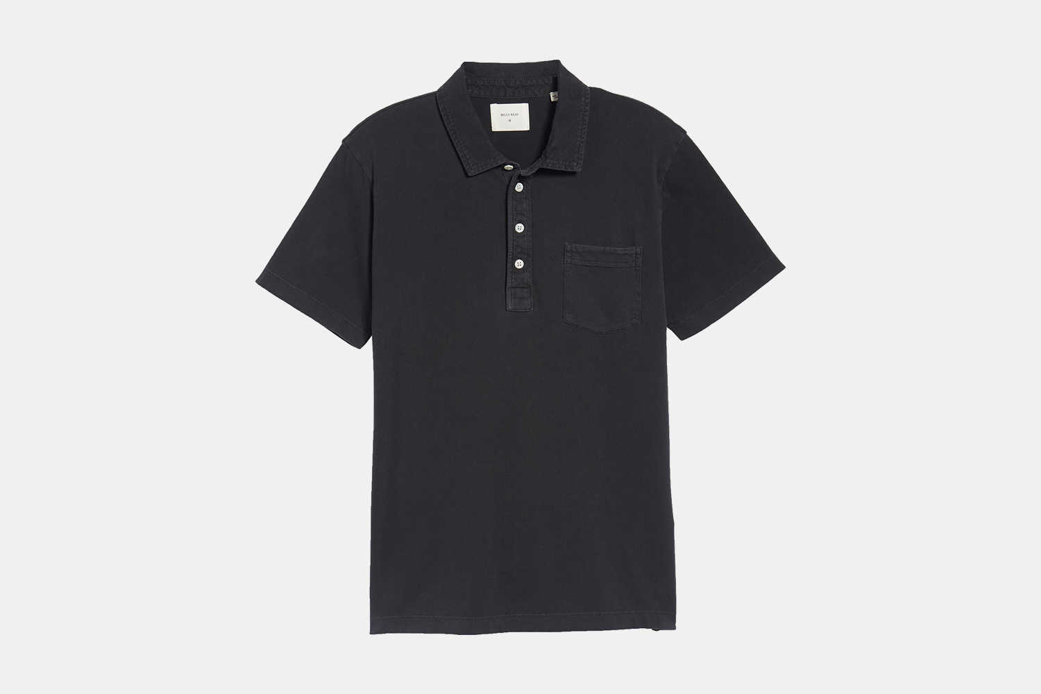 Billy Reid Pensacola Slim Fit Garment Dye Polo