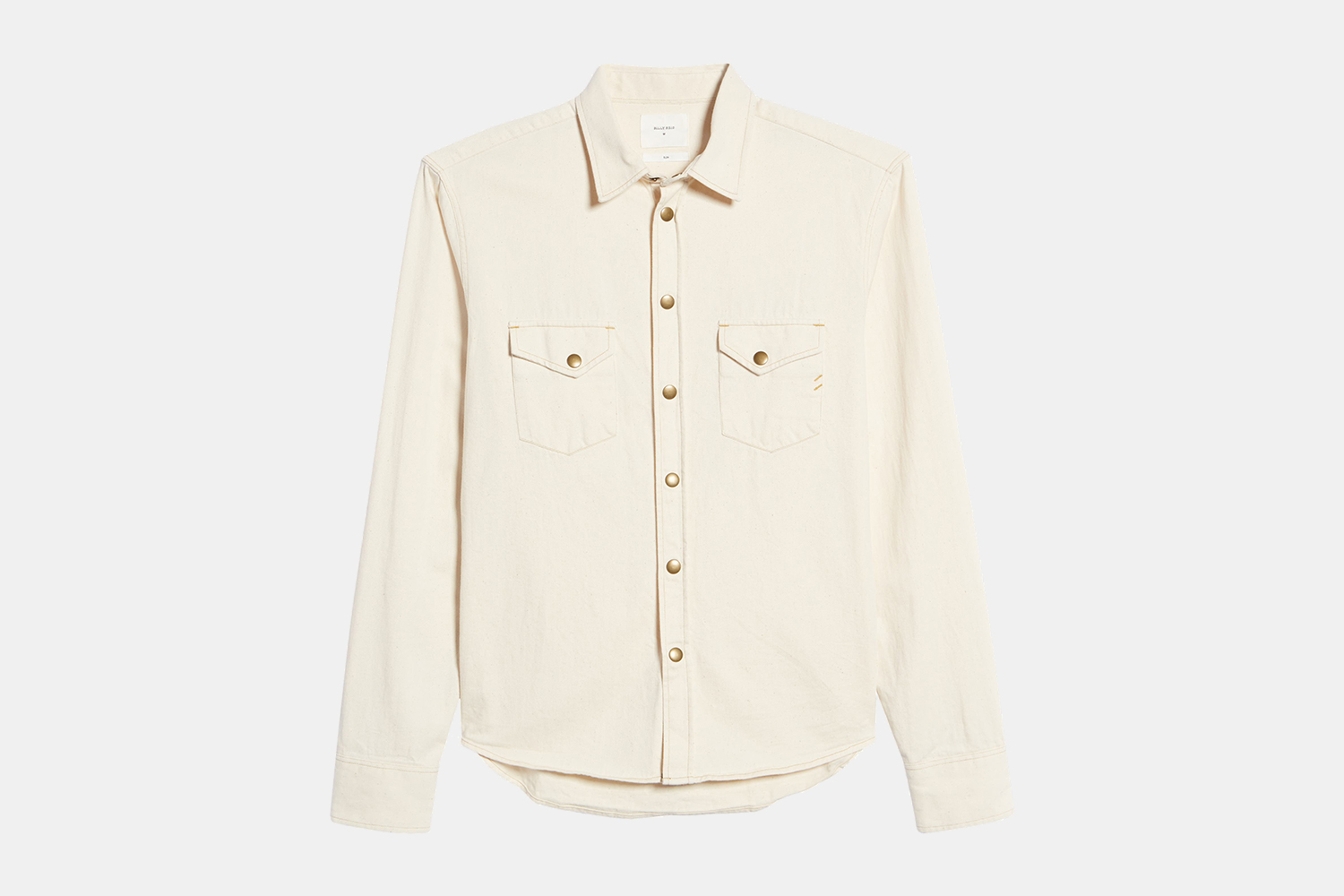 Billy Reid Organic Cotton Denim Button-Up