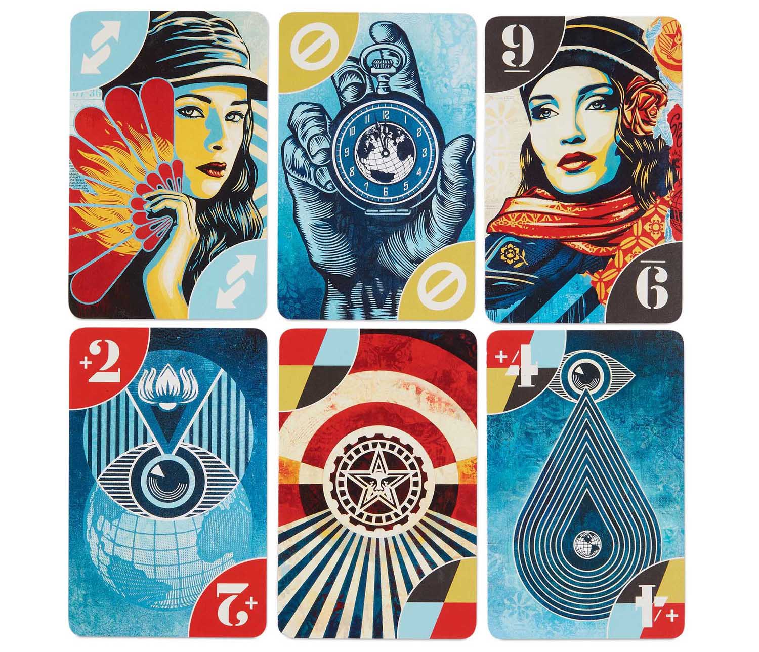 Shepard Fairey's new UNO Deck is part of their Artiste Series