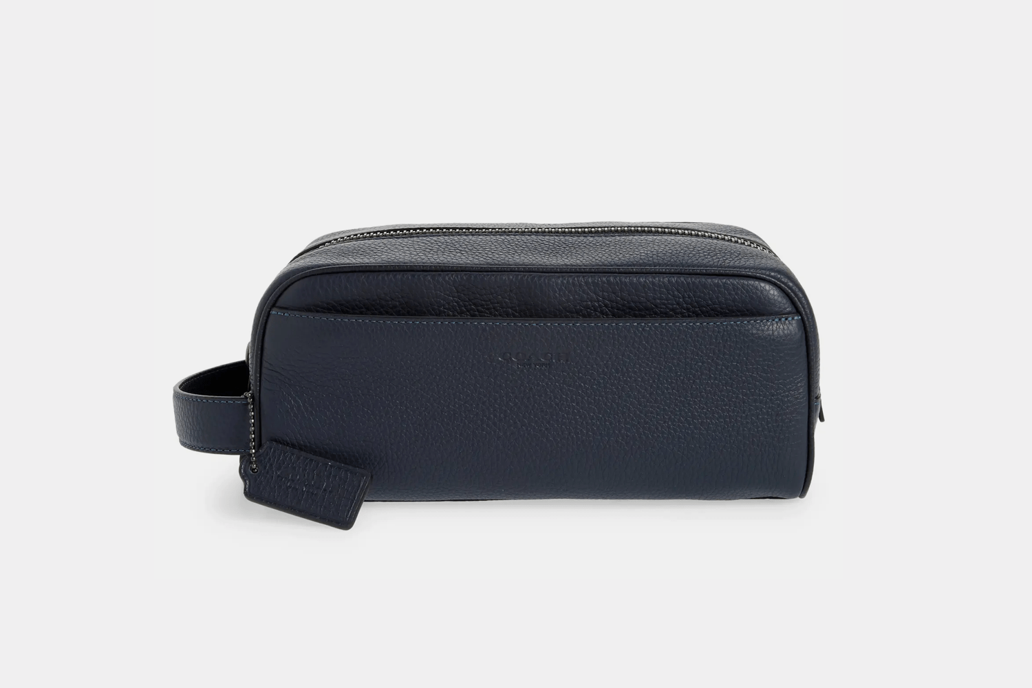 Coach Pebbled Leather Dopp Kit