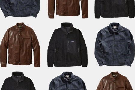 A collage of jackets