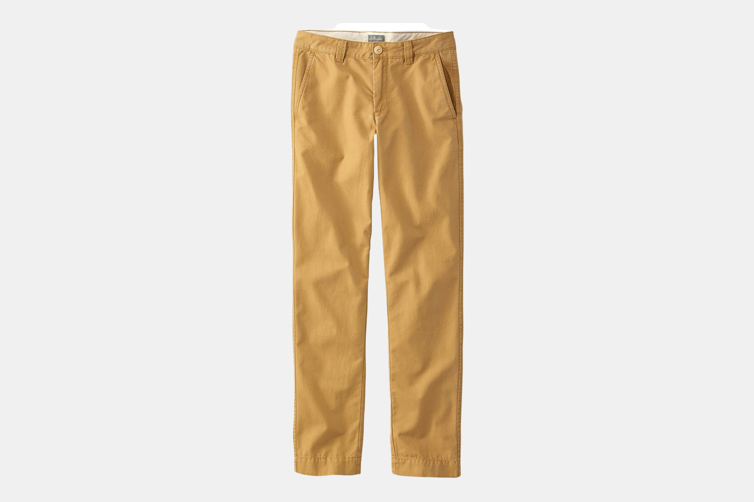 pair of tan chinos