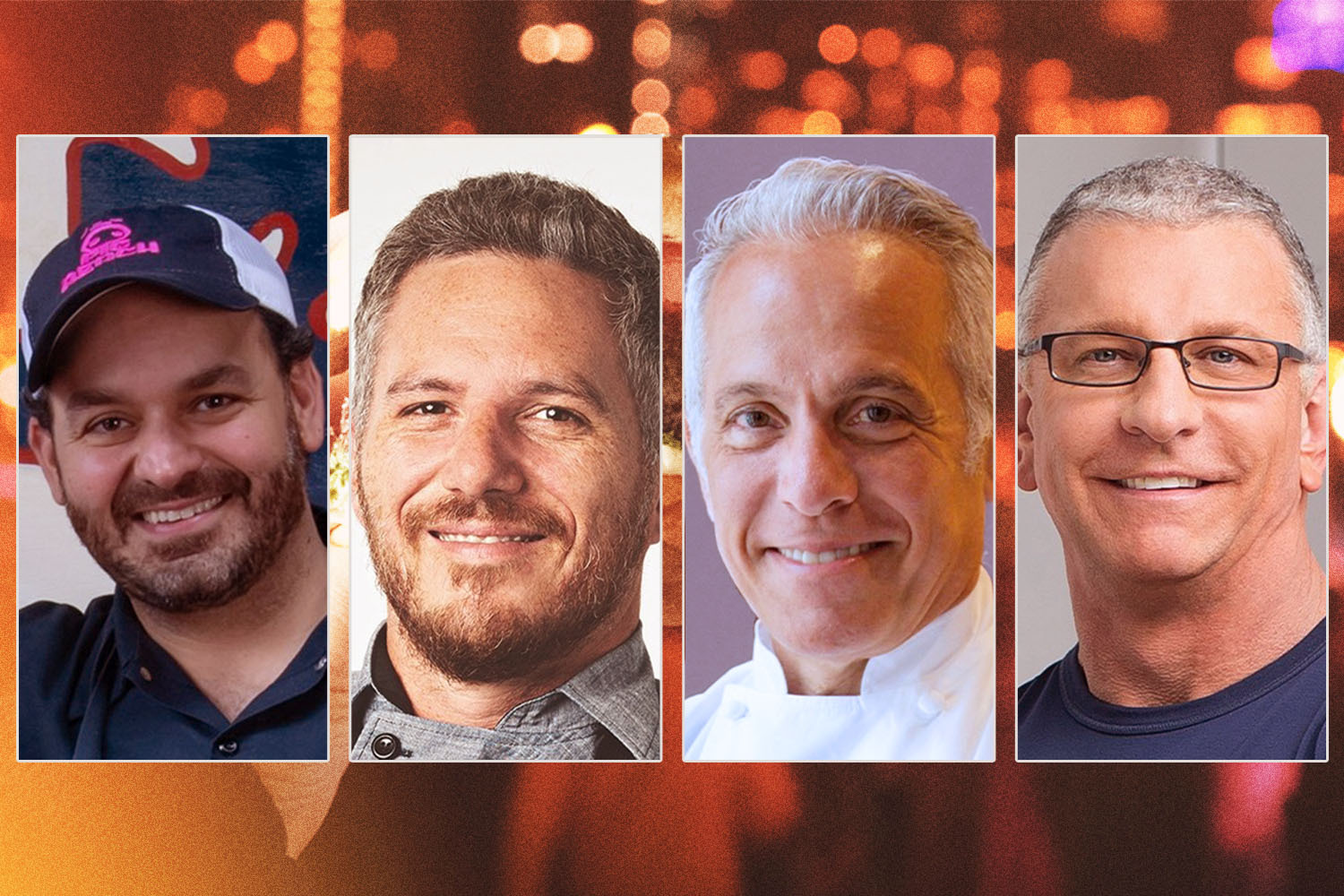 NYCWFF chefs Matt Abdoo, Spike Mendelsohn, Geoffrey Zakarian and Robert Irvine