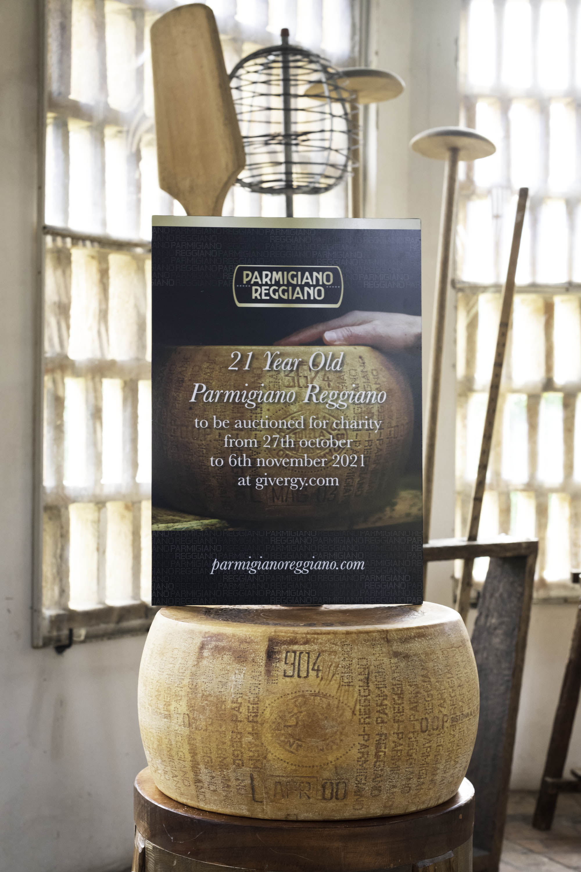 Parmigiano Reggiano contains just three ingredients (milk, salt, and rennet)