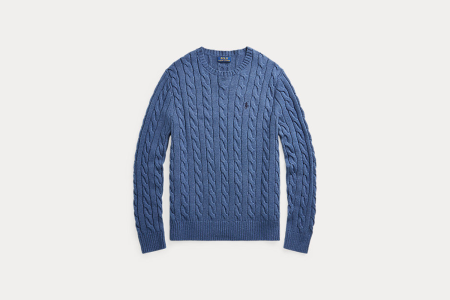 Polo Ralph Lauren Cable-Knit Cotton Sweater