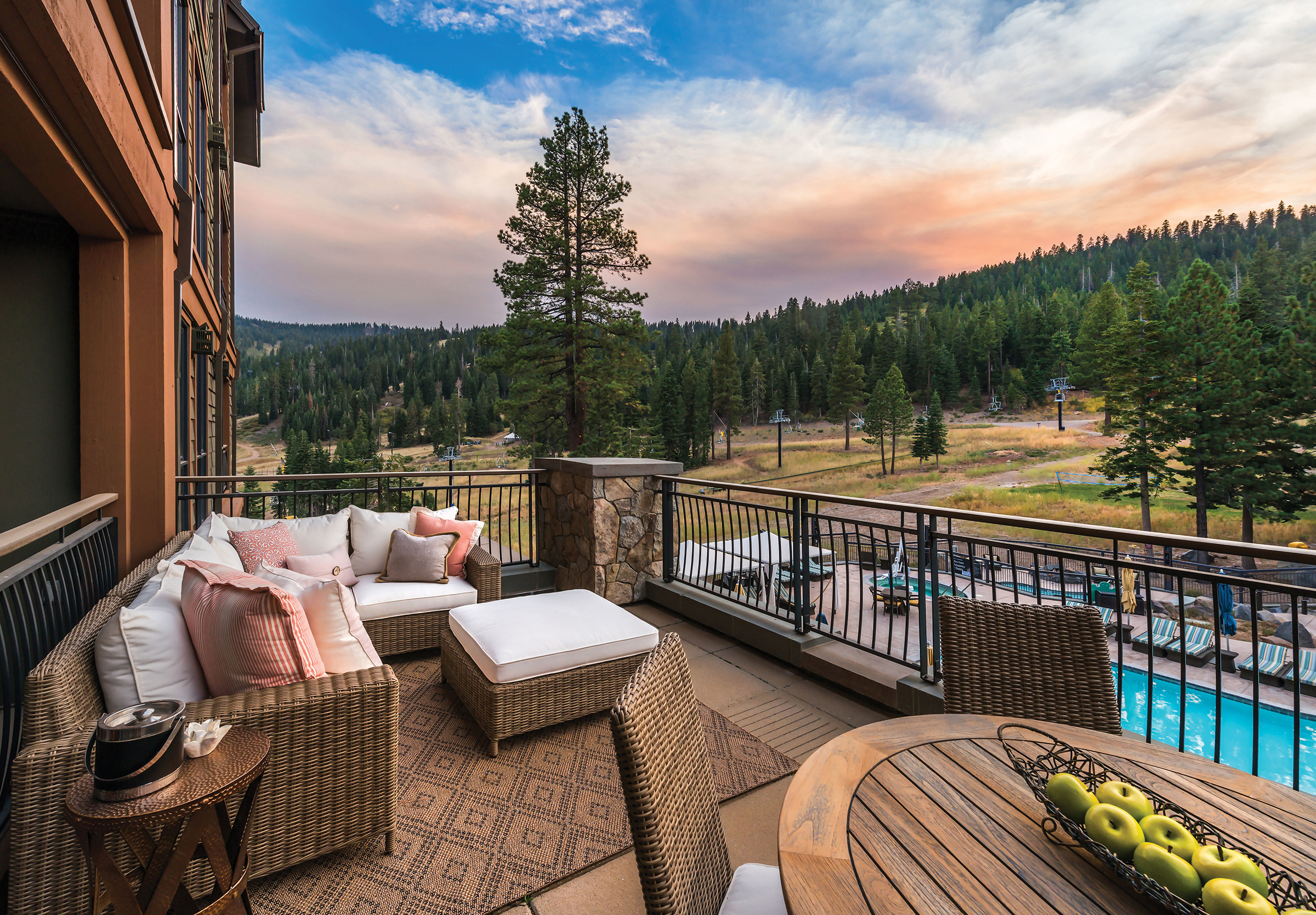 A view from the Ritz Carlton in Lake Tahoe