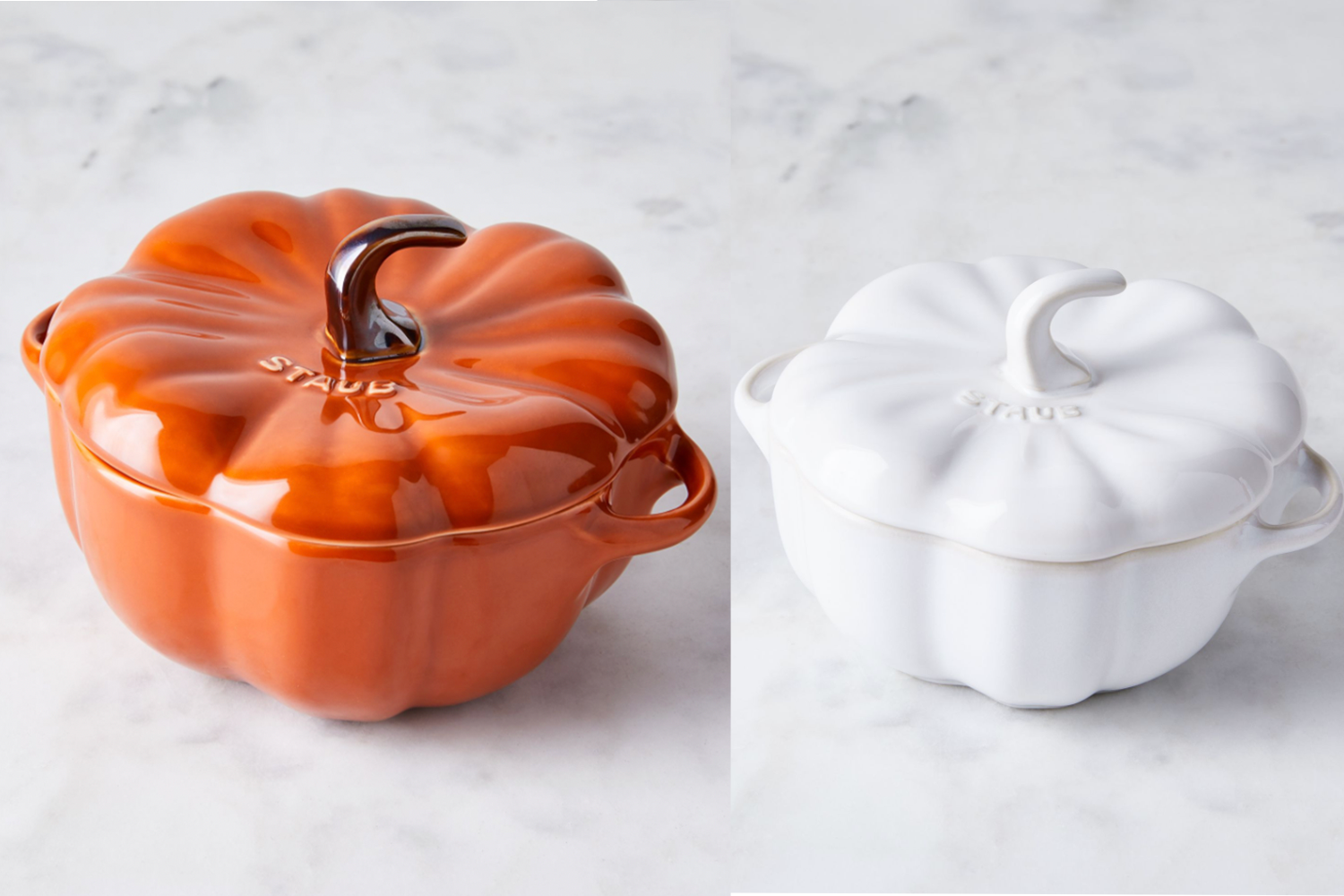 Staub Cast Iron Pumpkin Cocotte